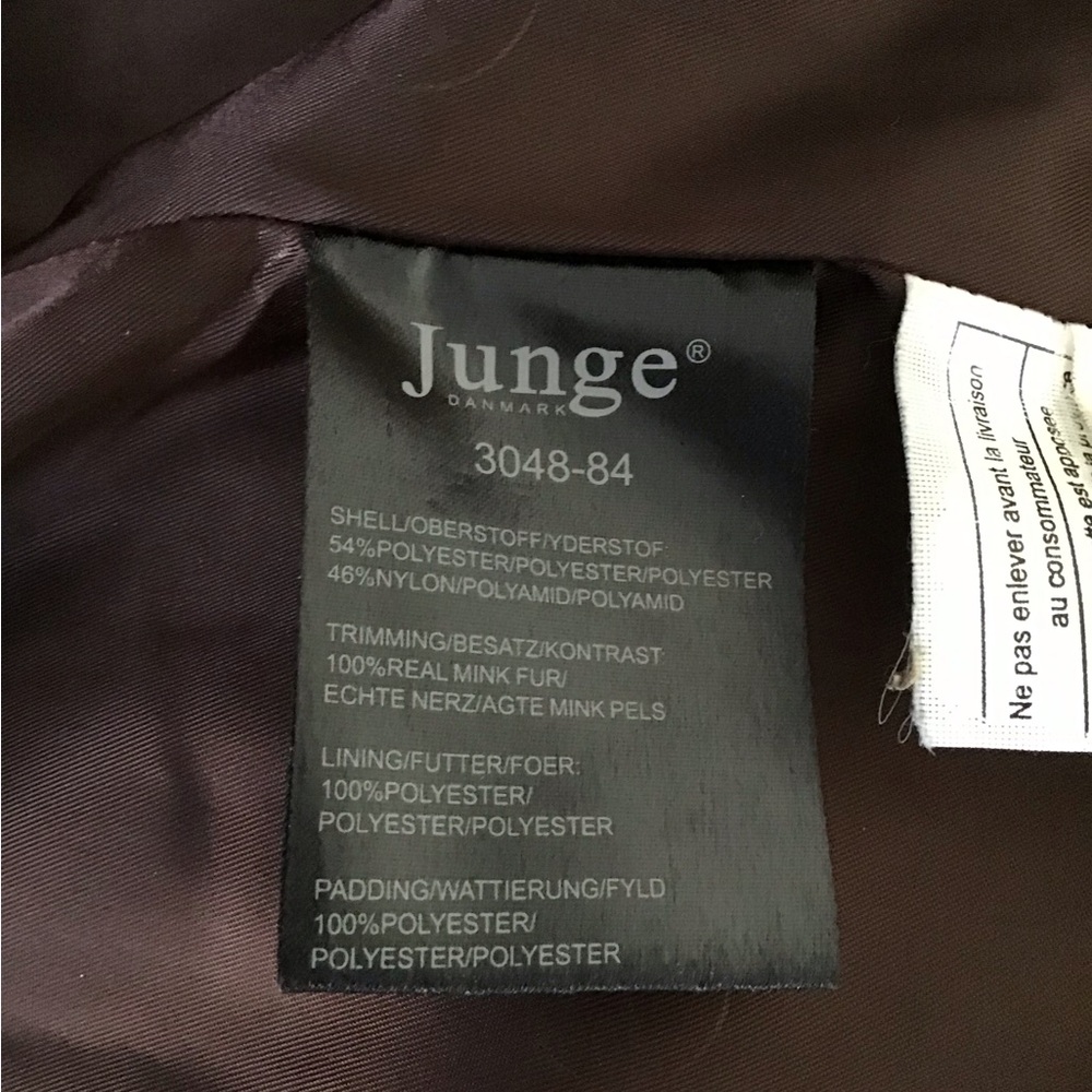 JUNGE COAT WITH MINK TRIM - Picture 14 of 16